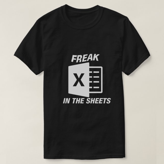Freak i Lakan Excel T Shirt (Design framsida)