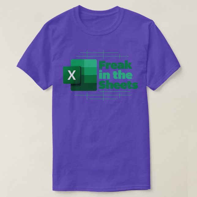 Freak i Lakan Grönt Design 1 T Shirt (Design framsida)