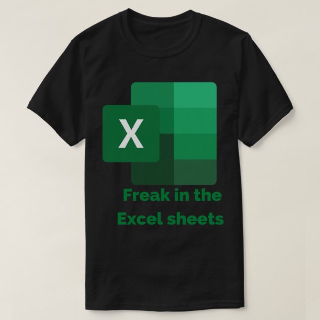 Freak in The Excel Sheets  Classic T-Shirt (Design framsida)