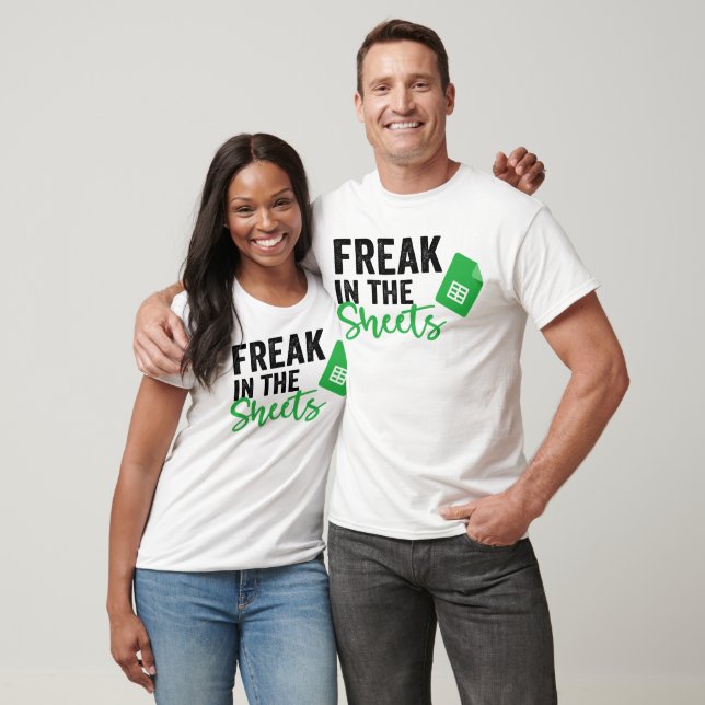 Freak in the sheets Funny Accountant T Shirt (Unisex)