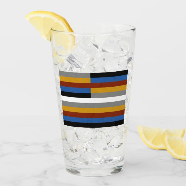 Freak Pride Flagga Glaskopp (Framsida Ice)
