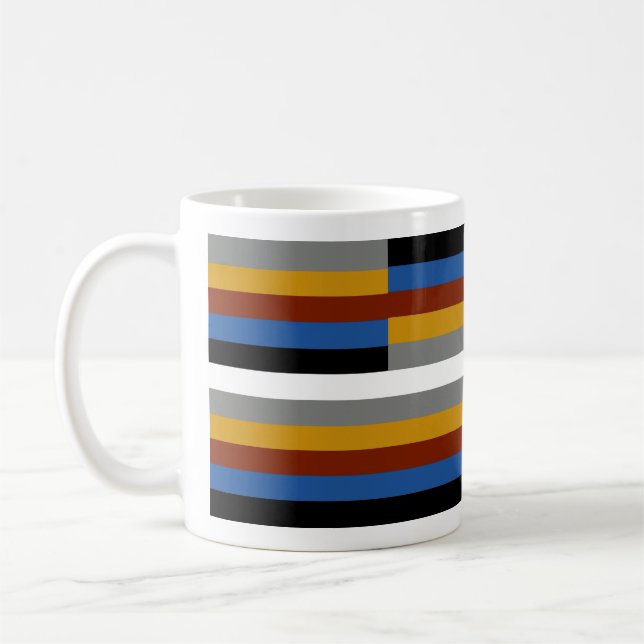 Freak Pride Flagga Kaffemugg (Vänster)