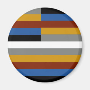 Freak Pride Flagga Magnet