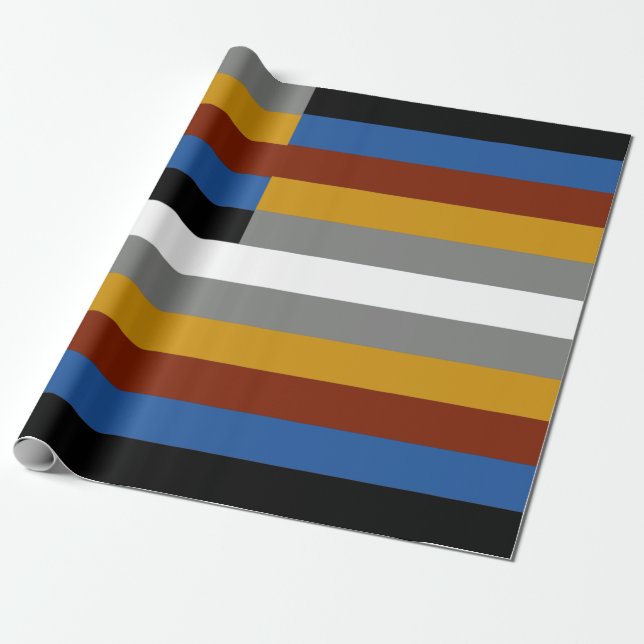 Freak Pride Flagga Presentpapper (Utrullad)