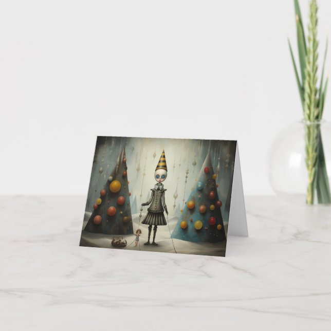 Freak Show Christmas Cards Helgkort (Framsida)