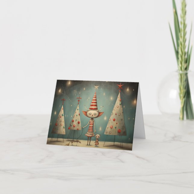 Freak Show Christmas Cards Helgkort (Framsida)