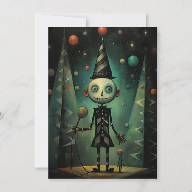 Freak Show Christmas Cards Julkort (Framsida)