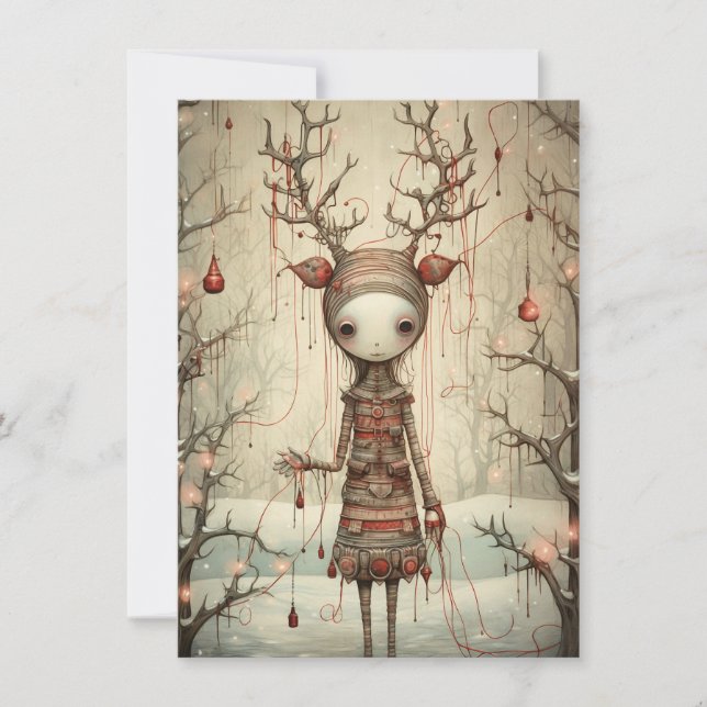 Freak Show Christmas Cards Julkort (Framsida)
