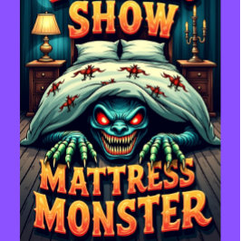 Freak Show Collection Mattress Monster Graphic T Shirt
