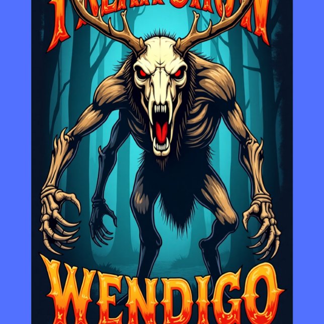 Freak Show Collection Wendigo Graphic T Shirt (Skapare uppladdad)