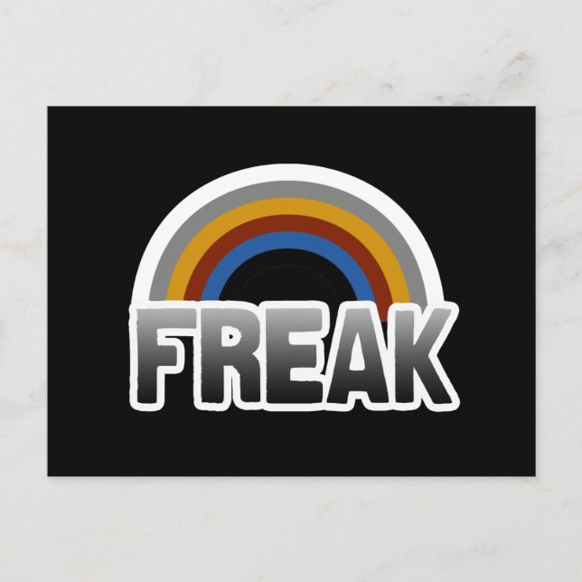 Freak Stolt Vykort (Framsida)