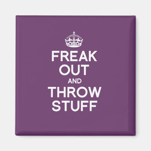 FREAK UT OCH KASTSAKER MAGNET