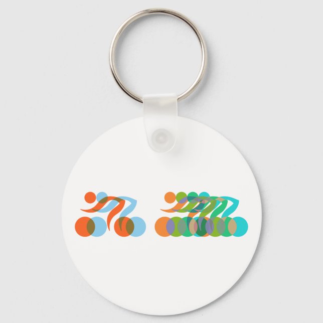 Freaken biker nyckelring (Framsida)