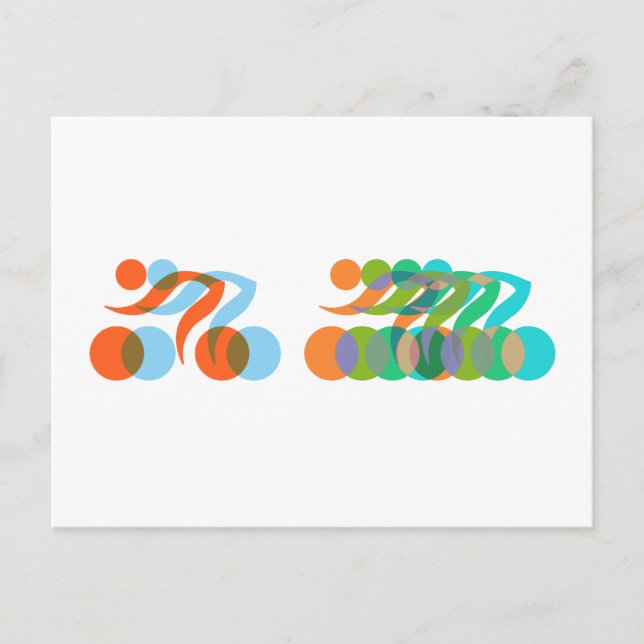 Freaken biker vykort (Framsida)