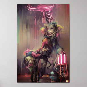 FREAKEN poster illustration av fantasi