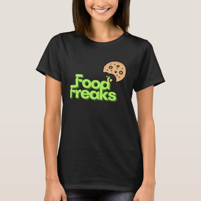 Freaker för livsmedel t shirt (Framsida)