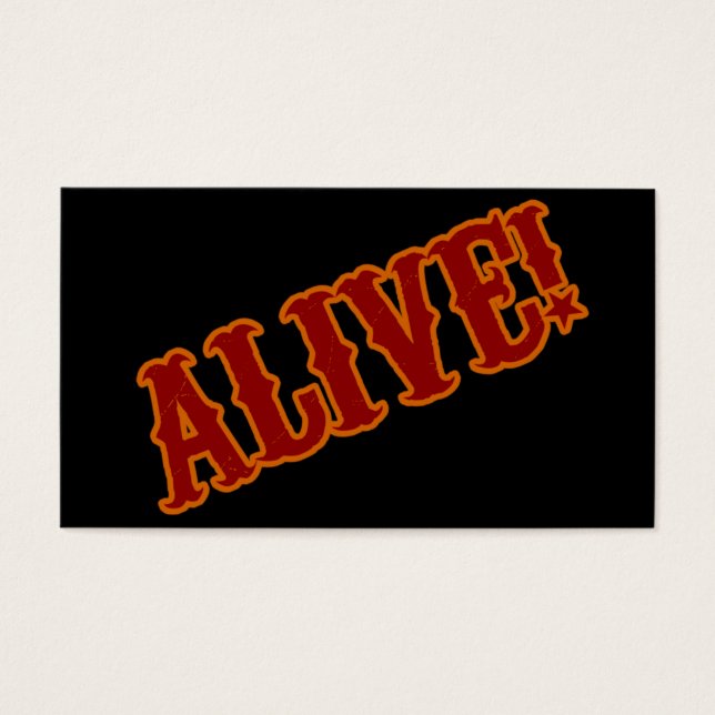 FREAKER LIVE! VISITKORT (Framsidan)