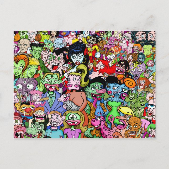 Freaker och kök vykort (Framsida)