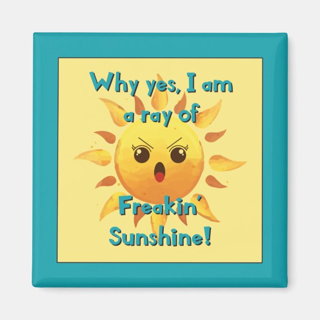 Freakin Sunshine Magnet (Framsidan)
