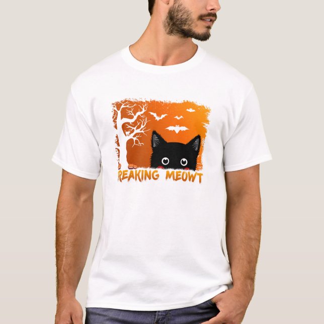 Freaking Meowt T Shirt (Framsida)
