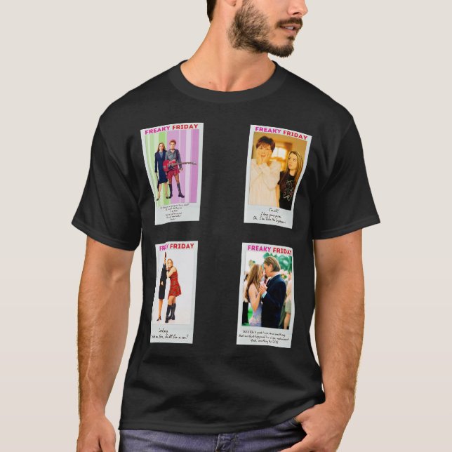 Freaky Fredag Movie T Shirt (Framsida)