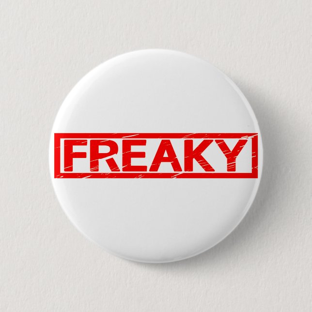 Freaky Frimärke Knapp (Framsida)