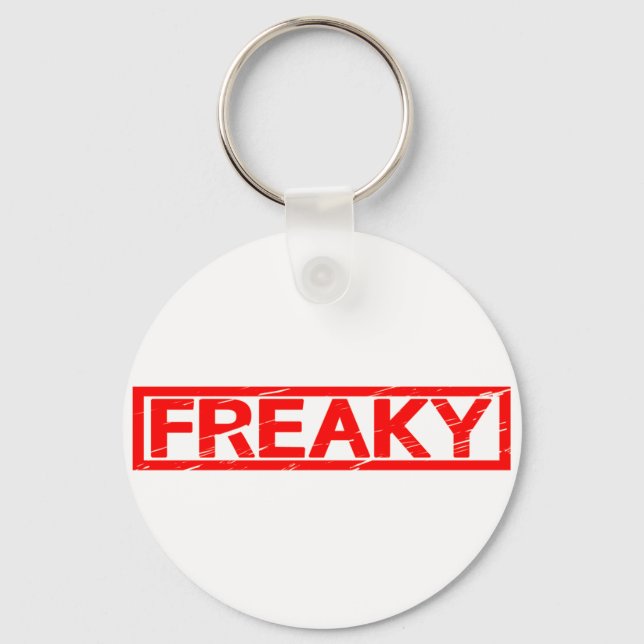 Freaky Frimärke Nyckelring (Framsida)