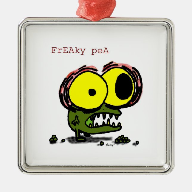 Freaky Pea Ornament (Framsidan)