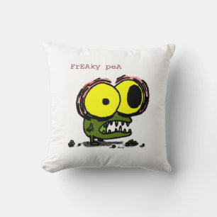 Freaky Pea Pillow Kudde