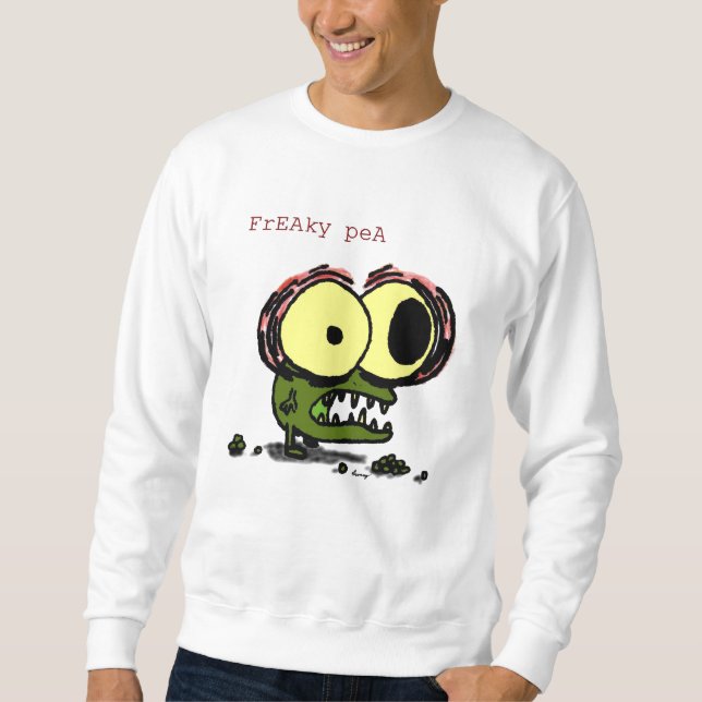 Freaky Pea Shirts Långärmad Tröja (Framsida)
