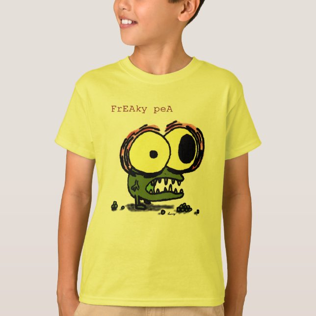 Freaky Pea Shirts T-shirt (Framsida)