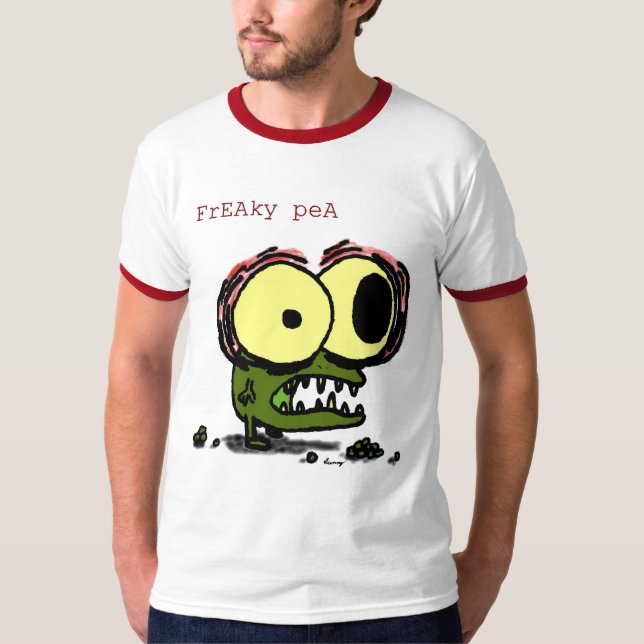 Freaky Pea Shirts Tee Shirt (Framsida)