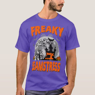 Freaky Seamstress Funny Halloween Gift T Shirt
