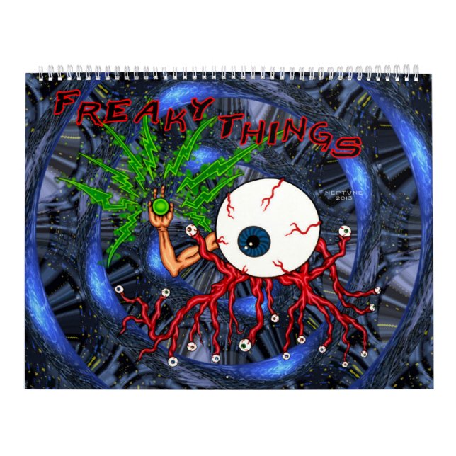 Freaky Things Kalender (Omslag)
