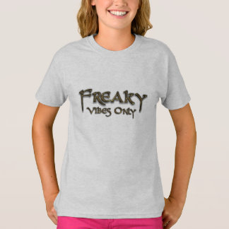 "Freaky Vibes Only"-dgn1 by Maaya Prints, Kids' T Shirt