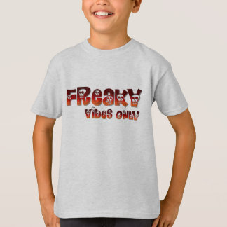 "Freaky Vibes Only"-dgn4 by Maaya Prints, Kids' T Shirt