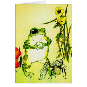 Freckle Frog Hälsningskort