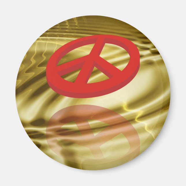 Fred 3D/reflektion Magnet (Framsidan)