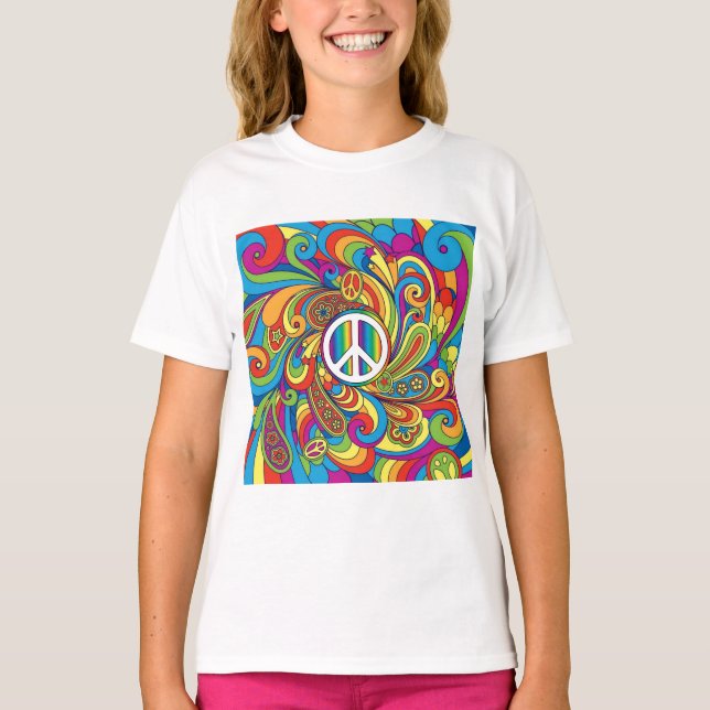 Fred 60-talet stil t shirt (Framsida)