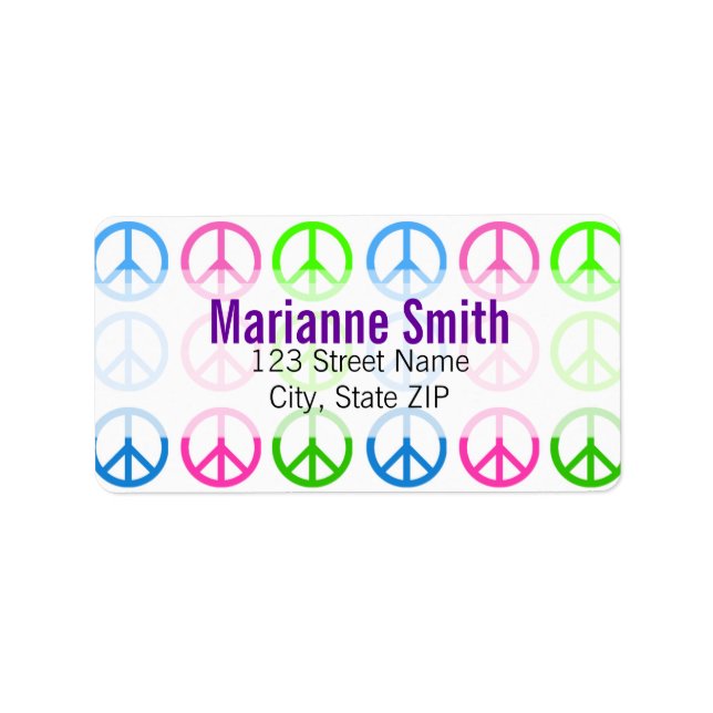 Fred Adressetikett (Framsidan)