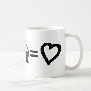 Fred + Anarki = kärlek Kaffemugg