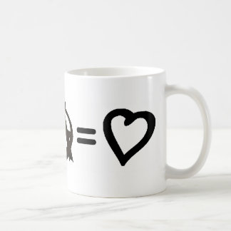 Fred + Anarki = kärlek Kaffemugg