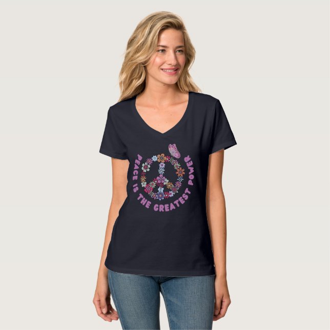 Fred är den största kraften t shirt (Hel framsida)