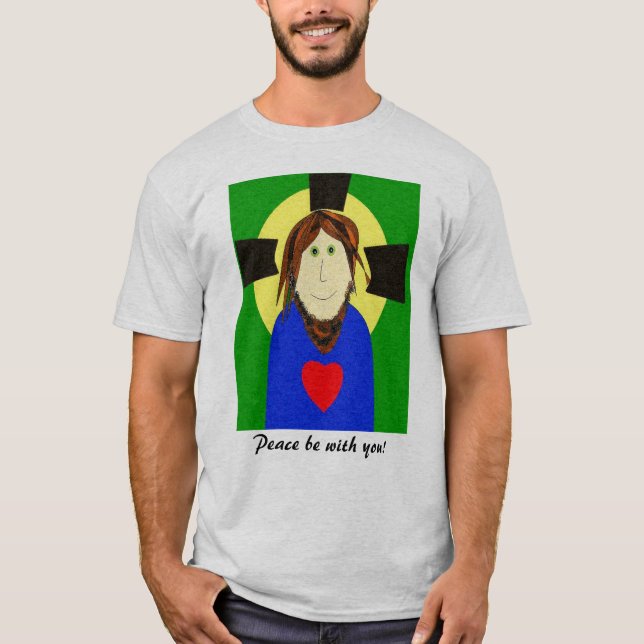 Fred är med dig tee (Framsida)