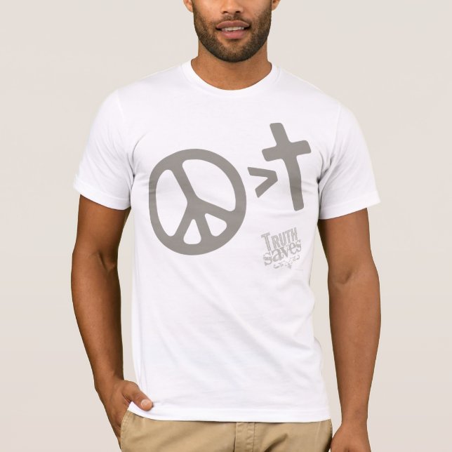 Fred är mer underbar tee (Framsida)