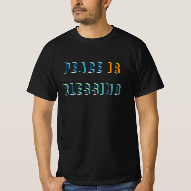 Fred är välsignelse t shirt (Framsida)