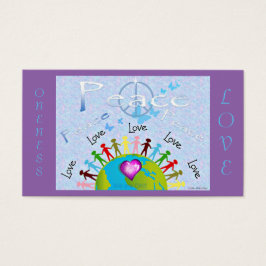 Fred är vi EN Visitkort