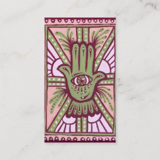 Fred & belåtenhet visitkort