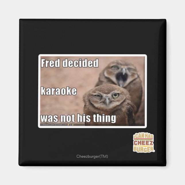 Fred beslutade magnet (Framsidan)