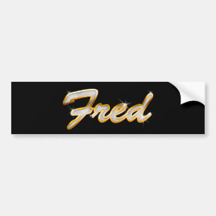 Fred Bling Bildekal